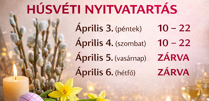 Húsvéti nyitvatartás