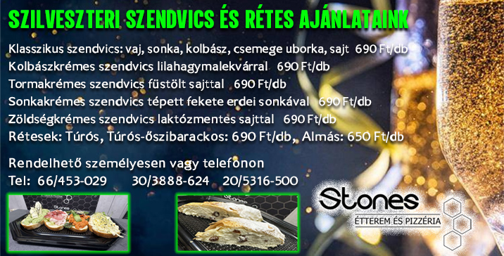Szilveszteri szendvics és rétes