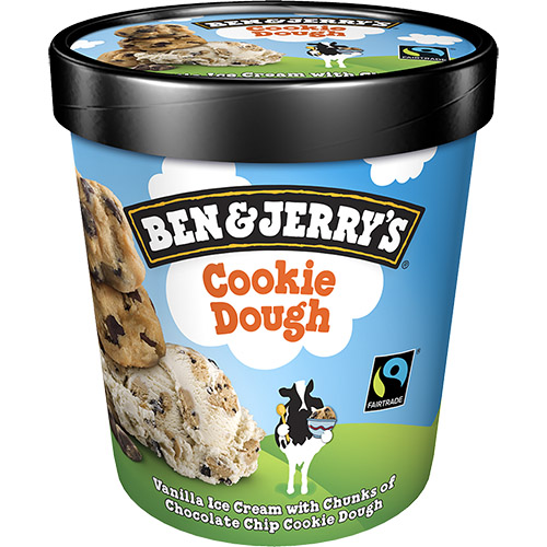 Ben&Jerry’s Cookie Dough jégkrém 465ml.
