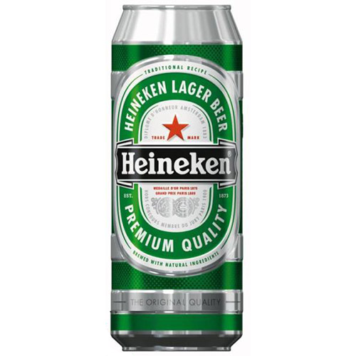 Heineken dobozos 0,5 l.