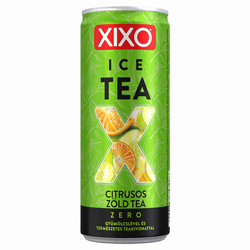 XIXO Ice Tea Zero citrusos zöld tea 250 ml.