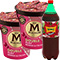 2 db. Magnum Poharas Dupla Ruby 440 ml. +2l. Márka Meggy
